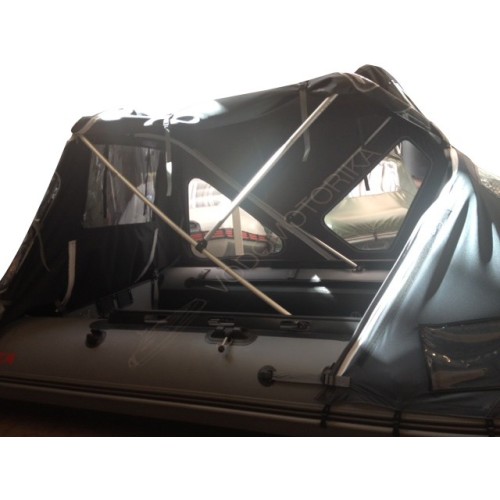 Тент комбинированный трансформер X-River для лодок Agent 320-340, Grace 300-320