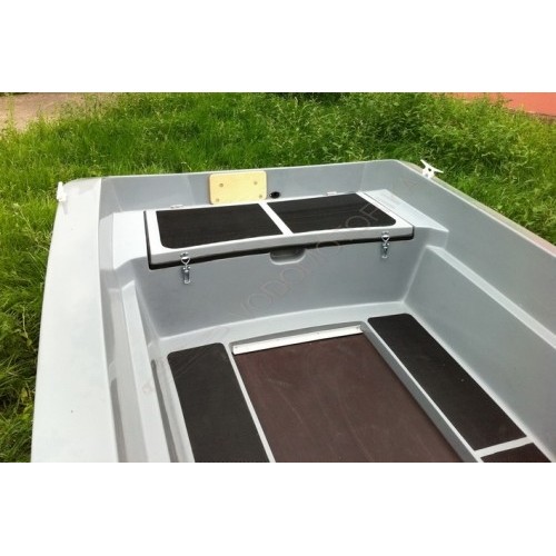 Пластиковая моторно-гребная лодка Шарк-400 New