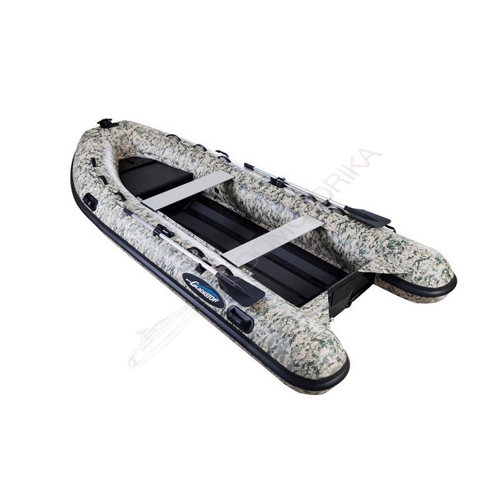 Надувная лодка GLADIATOR RIB 420AL А CAMO