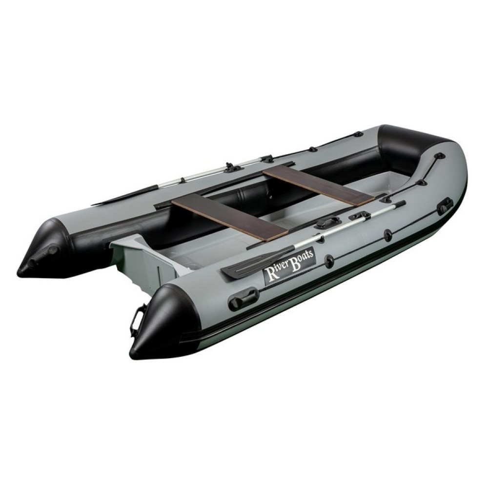 Надувная лодка RIB RiverBoats RB-380 со встроенным рундуком