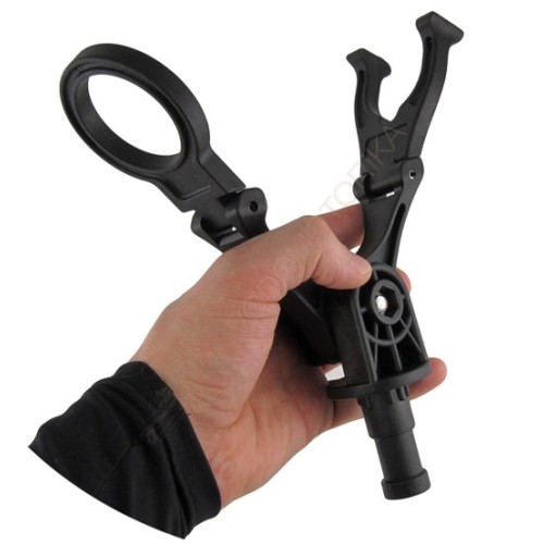 Подставка под удочку черная в комплекте с креплением CFMT101, складная CFRH408_MT101