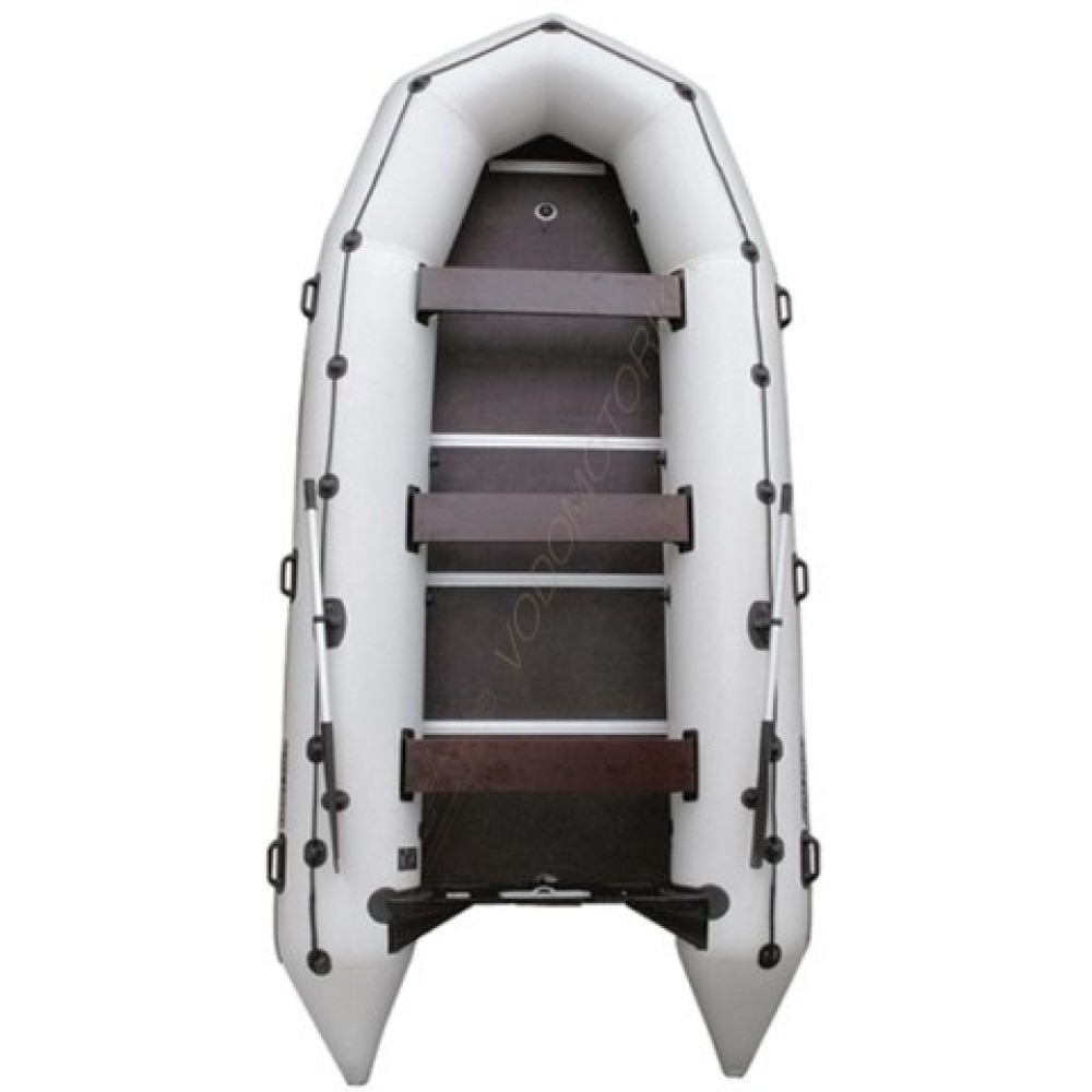 Лодка надувная НЕПТУН с килем КМ-300 Д Лайт ( серая )