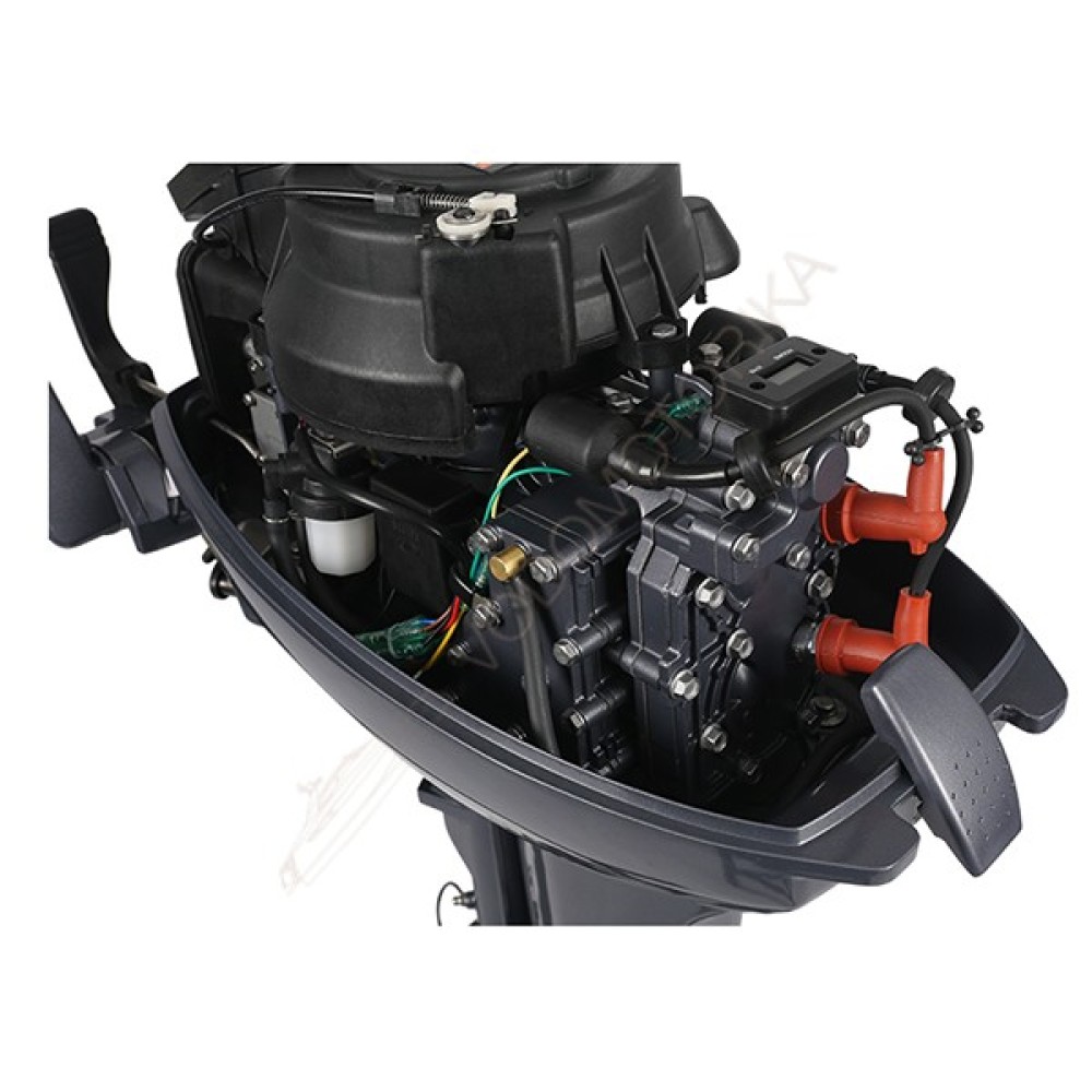 Лодочный мотор ALLFA CG T9.9 (9.9 л.с. двухтактный) (синий, зеленый, красный)