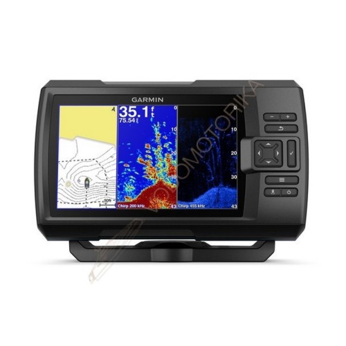 Картплоттер-эхолот Garmin Plus 7sv с транцевым трансдьюсером GT52 (010-01874-01)