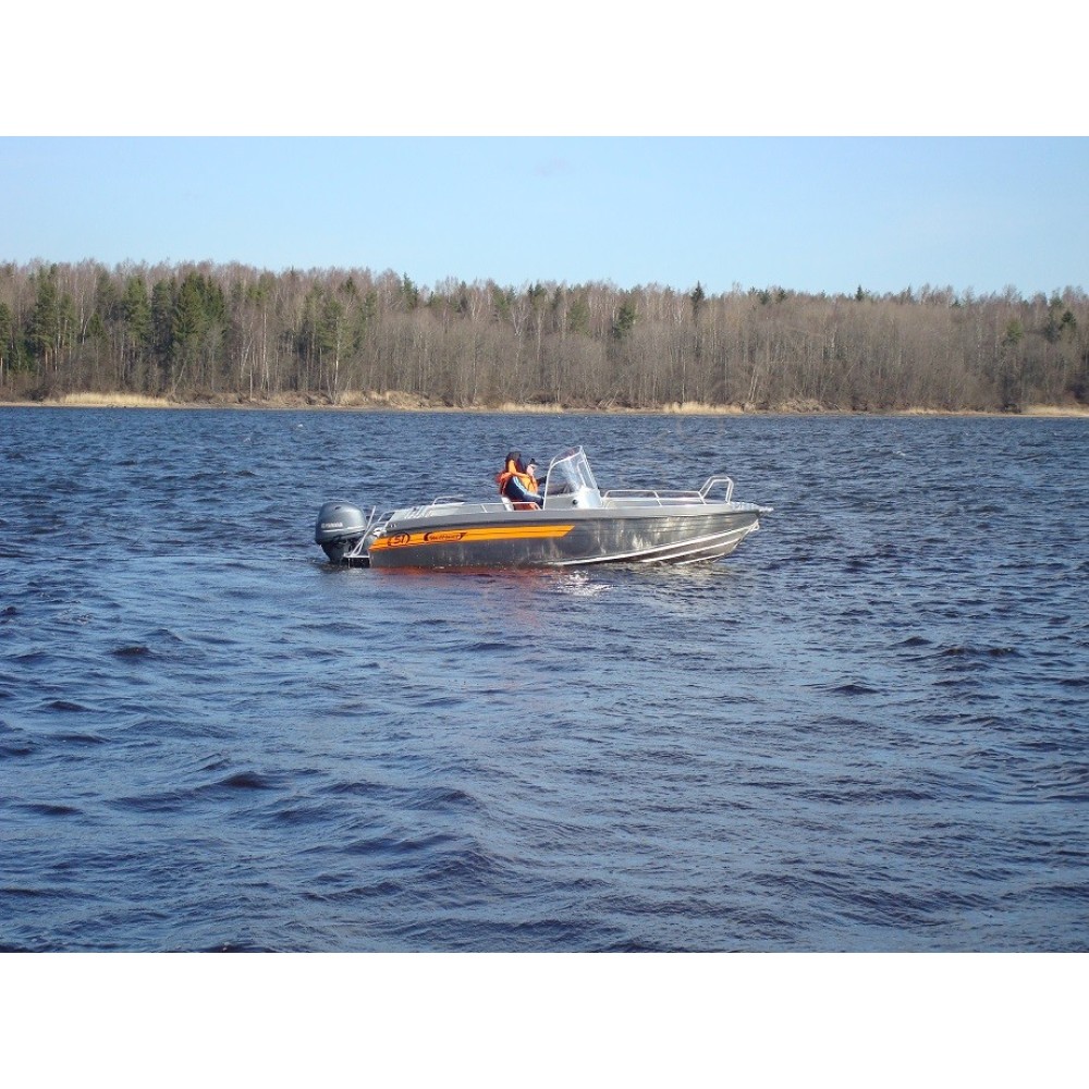 Алюминиевая лодка Wellboat 51 DC