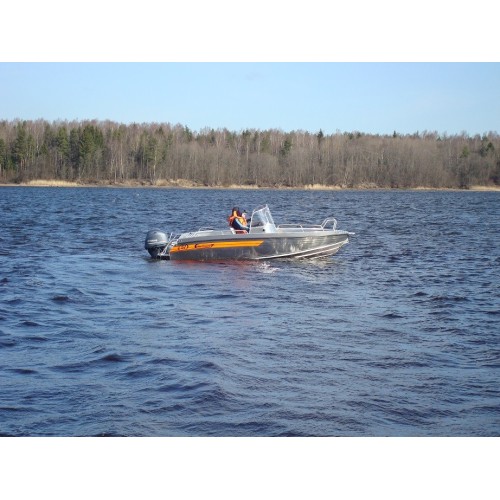 Алюминиевая лодка Wellboat 51 DC