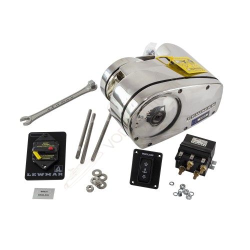 Лебедка якорная Lewmar Pro Fish 700FF, 12В 500Вт