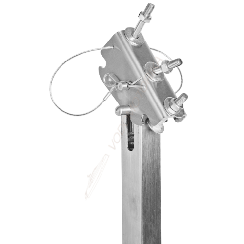 Колеса транцевые Горизонт OTU-330 (нержавейка, универсальные - откидные, усиленные)