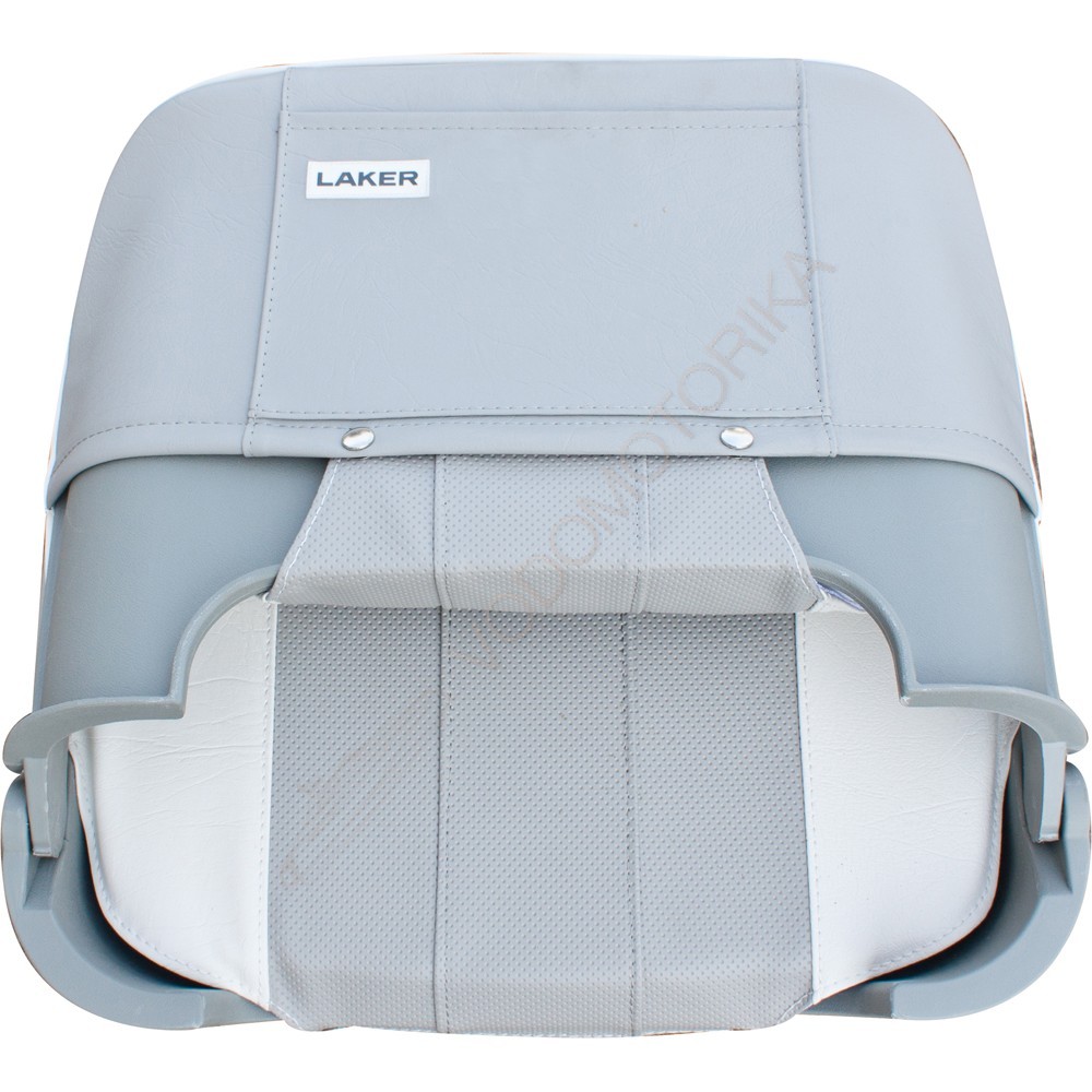 Кресло LAKER Skipper серо-белое