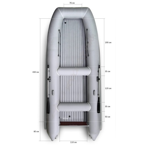 Надувной катамаран Ротан 520 М