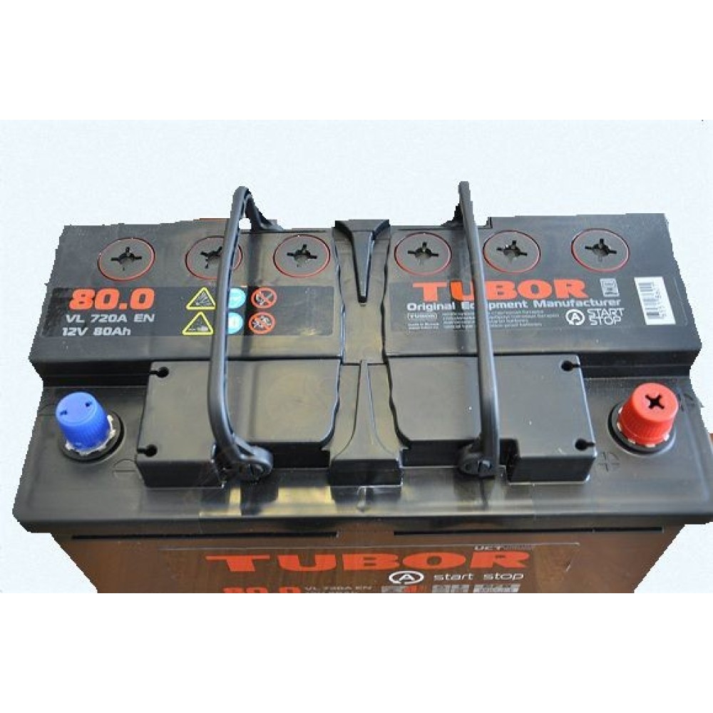 Аккумулятор Tubor OEM EFB 6СТ-80.0 VL (Start-Stop)