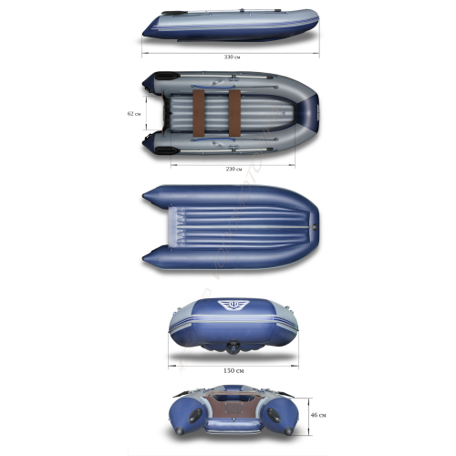 Надувная лодка Флагман 330U