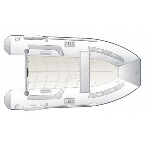 Лодка надувная ZODIAC Cadet Compact 250 ПВХ ( серый )