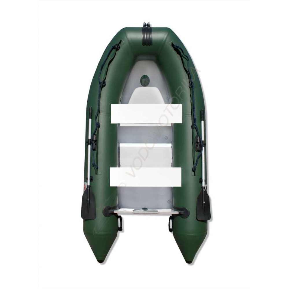 Лодка надувная Jet Force 330 SD Plywood ( зеленый )