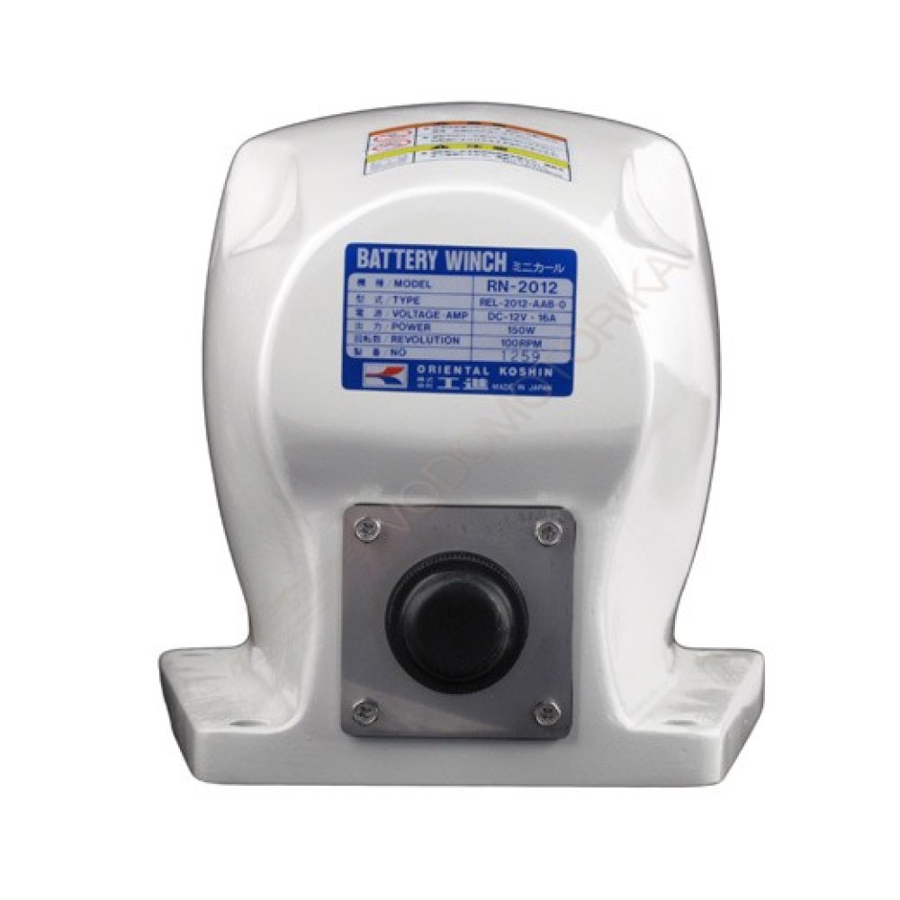 Лебедка якорная 12 В 140 Вт 100 об/мин 27 м/мин