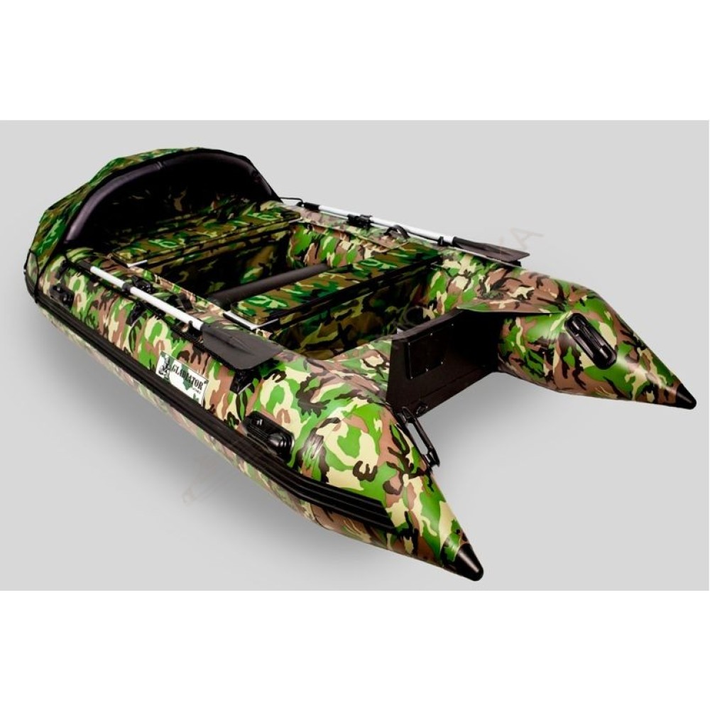 Надувная лодка GLADIATOR PROFESSIONAL D400 AL CAMO