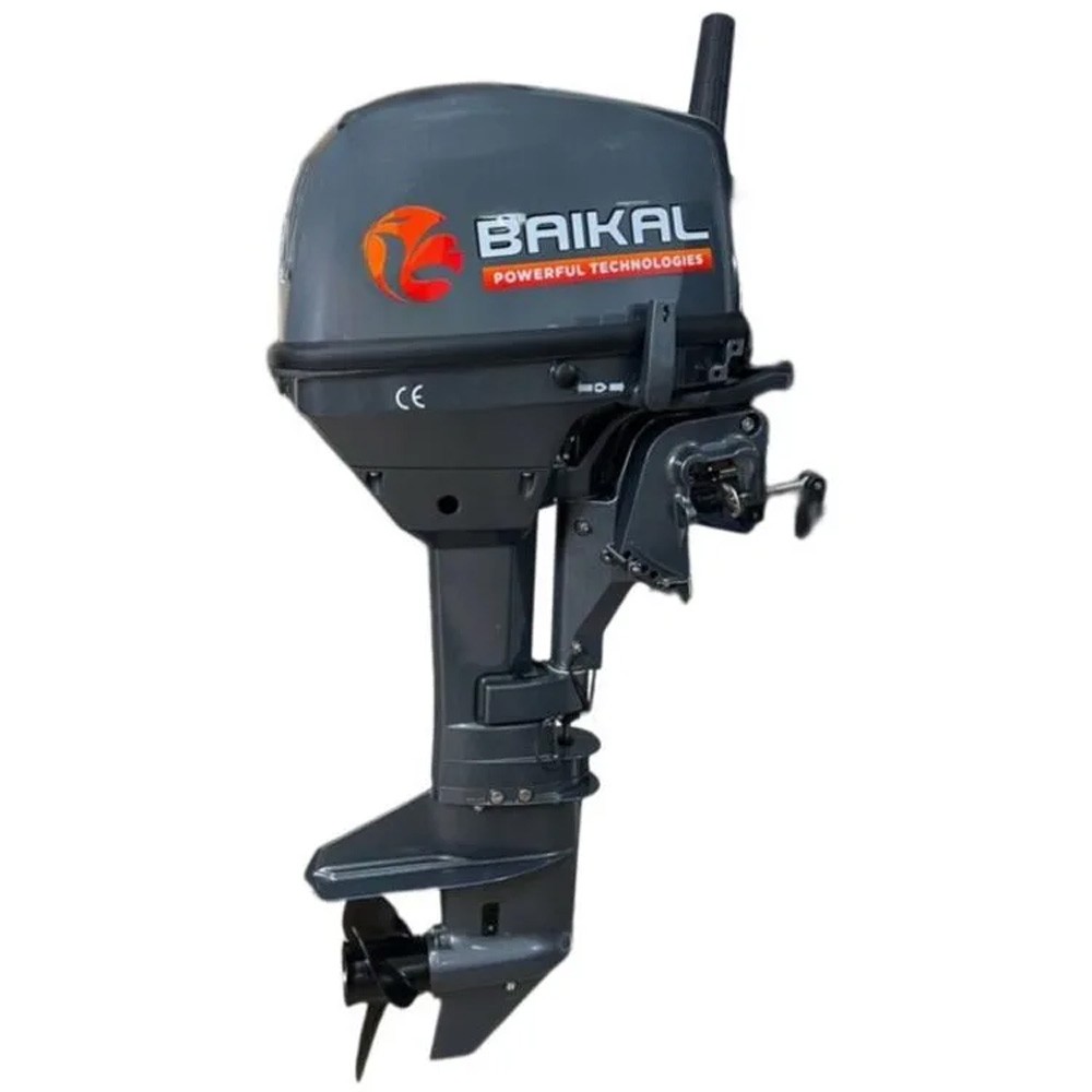 Лодочный мотор Baikal Т 9.8 л.с fast start (электростартер) двухтактный