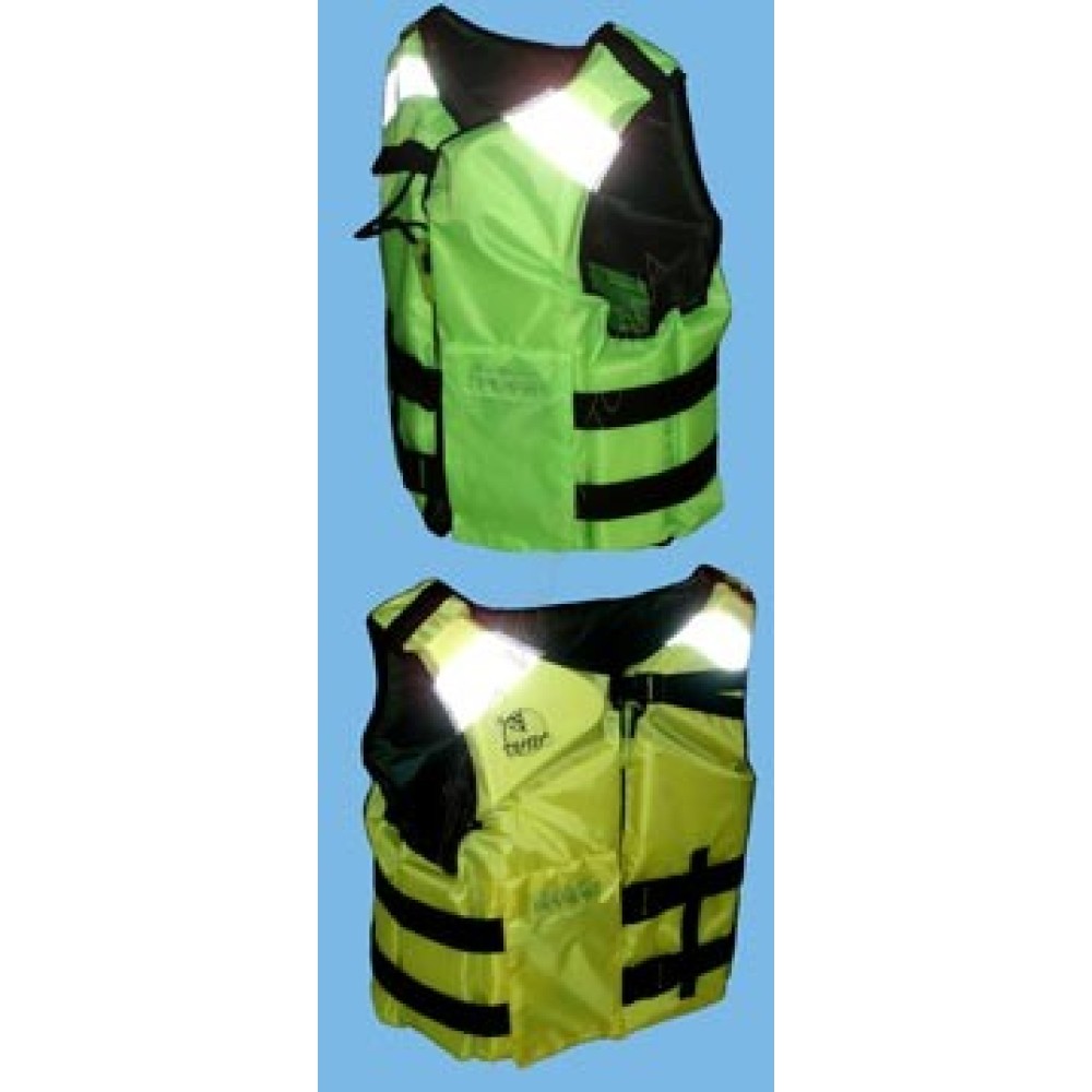 Спасательный жилет МАСТЕР 100N лайм (размер 100-104 см)