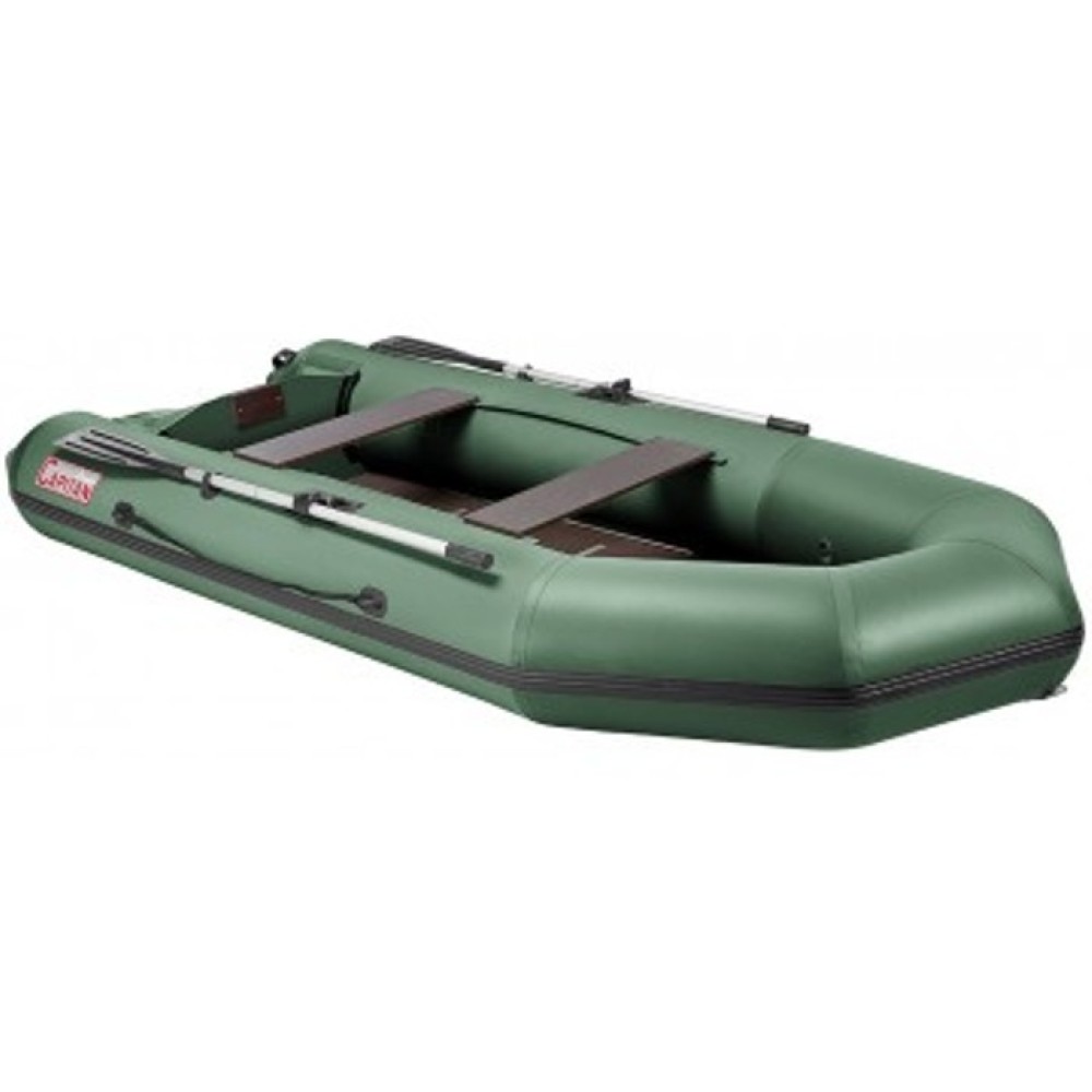 Лодка Тонар Капитан Т330 киль+пол зеленая