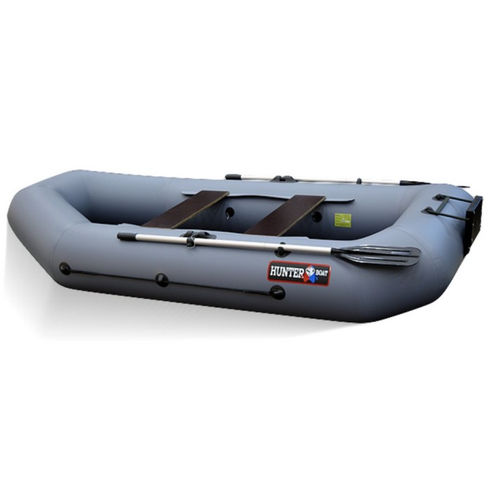 Лодка Хантер 280 T (серый)