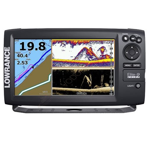 Картплоттер-эхолот Lowrance Elite-9 CHIRP (83/200+455/800kHz)