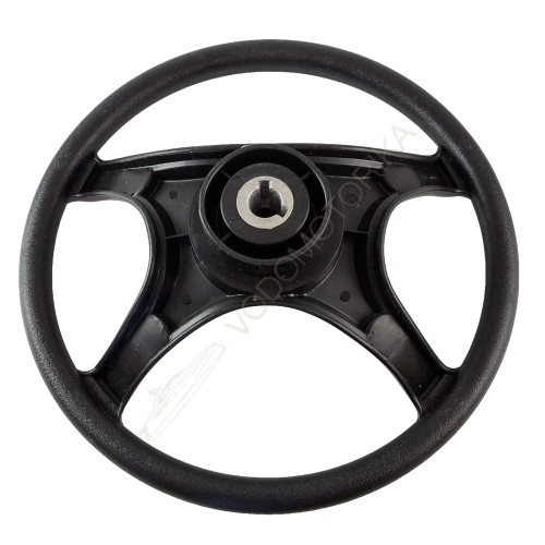 Рулевое колесо LAGUNA черный обод и спицы д. 335 мм Volanti Luisi