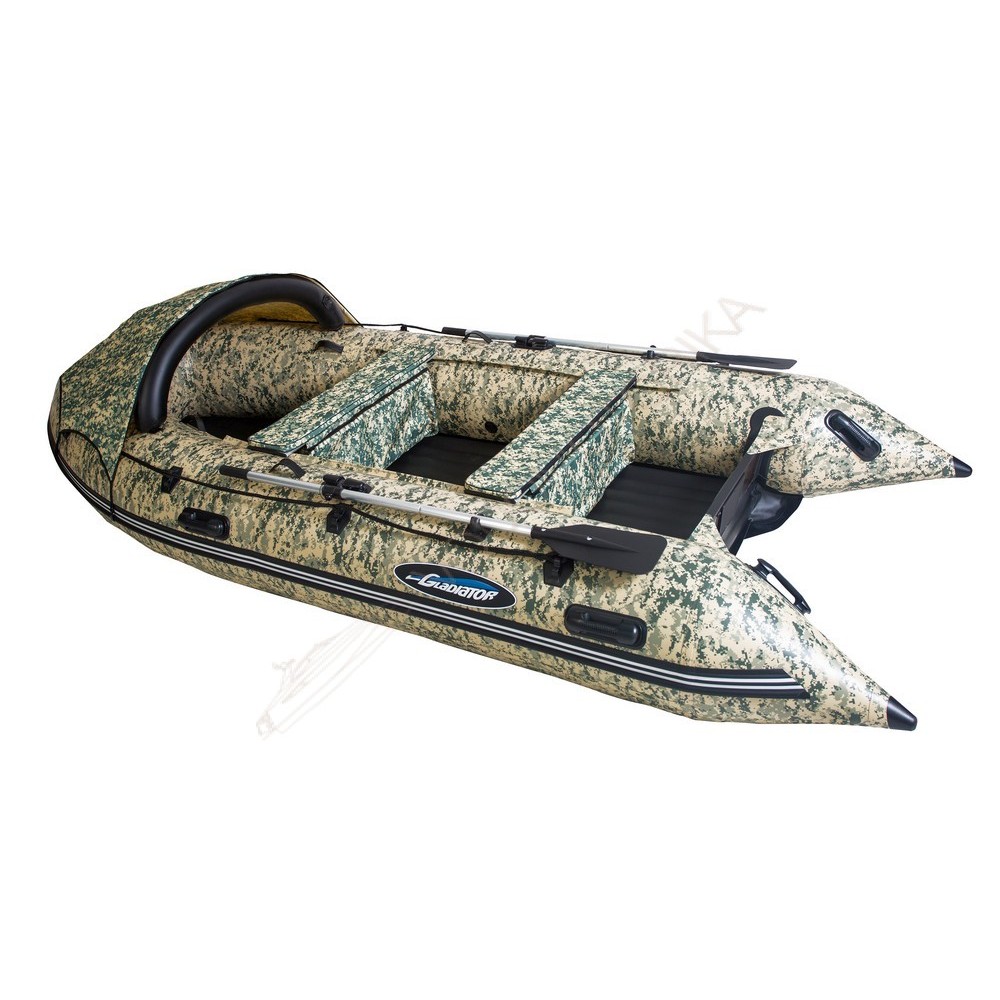Надувная лодка GLADIATOR E 420 CAMO