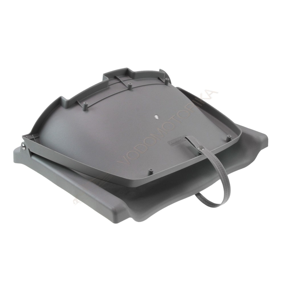 Кресло пластиковое серое Easterner (C12503G)