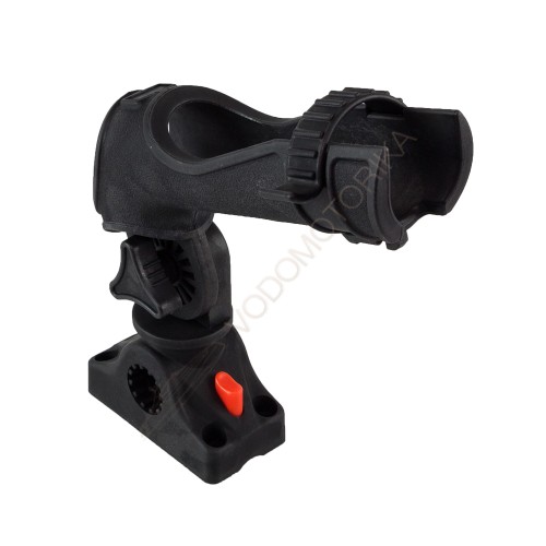 Подставка под удочку черная в комплекте с креплением CFMT303 CFRH302