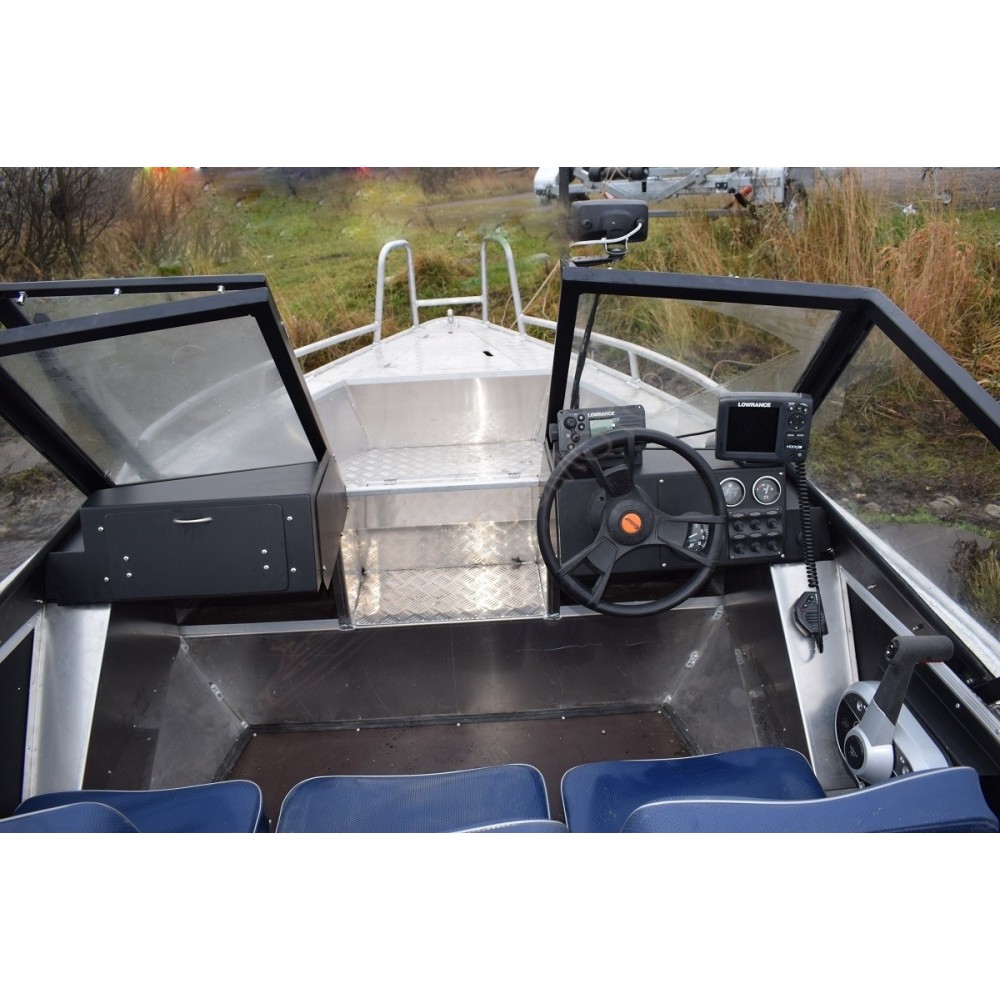 Алюминиевая лодка Wellboat 53 Fish