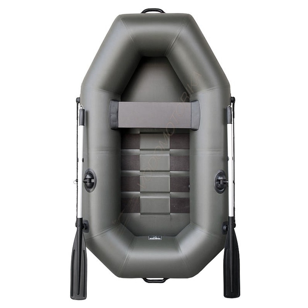 Лодка надувная НЕПТУН с килем КМ-360 Д ( серая )