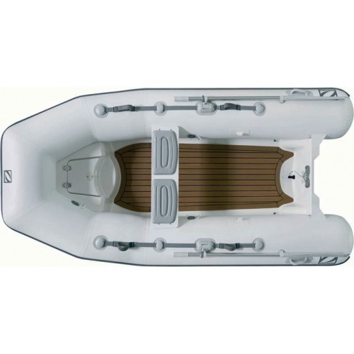Лодка надувная ZODIAC Cadet 340 RIB NEO хайпалон-неопрен ( бело-серый )