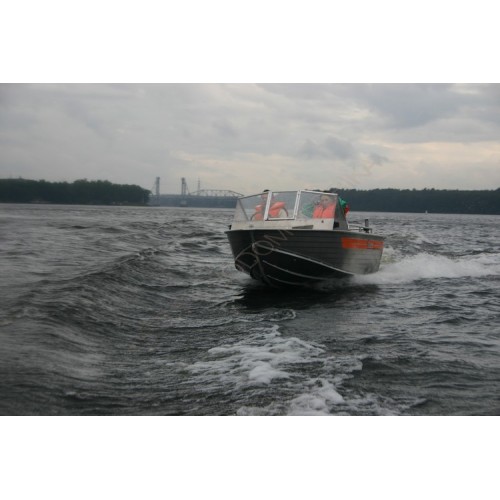 Алюминиевая лодка Wellboat 45M