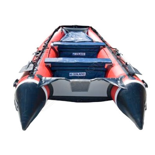 Лодка надувная SOLANO Super Pro XSA530 ( красно-черный )