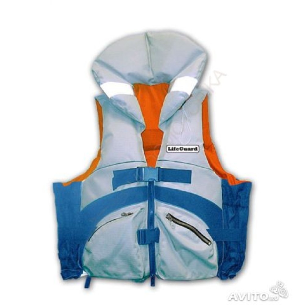 Спасательный жилет LIFEGUARD PREMIUM S (синий/оранжевый)
