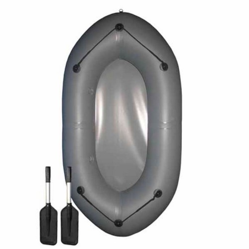 Надувная одноместная лодка Stream Ёрш с гребками