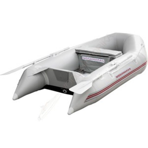 Лодка NISSAMARAN MUSSON 230 ( серый ) дерев. пол P/L