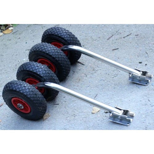 Колеса транцевые стандартные двойные усиленные (нагр. до 250кг)