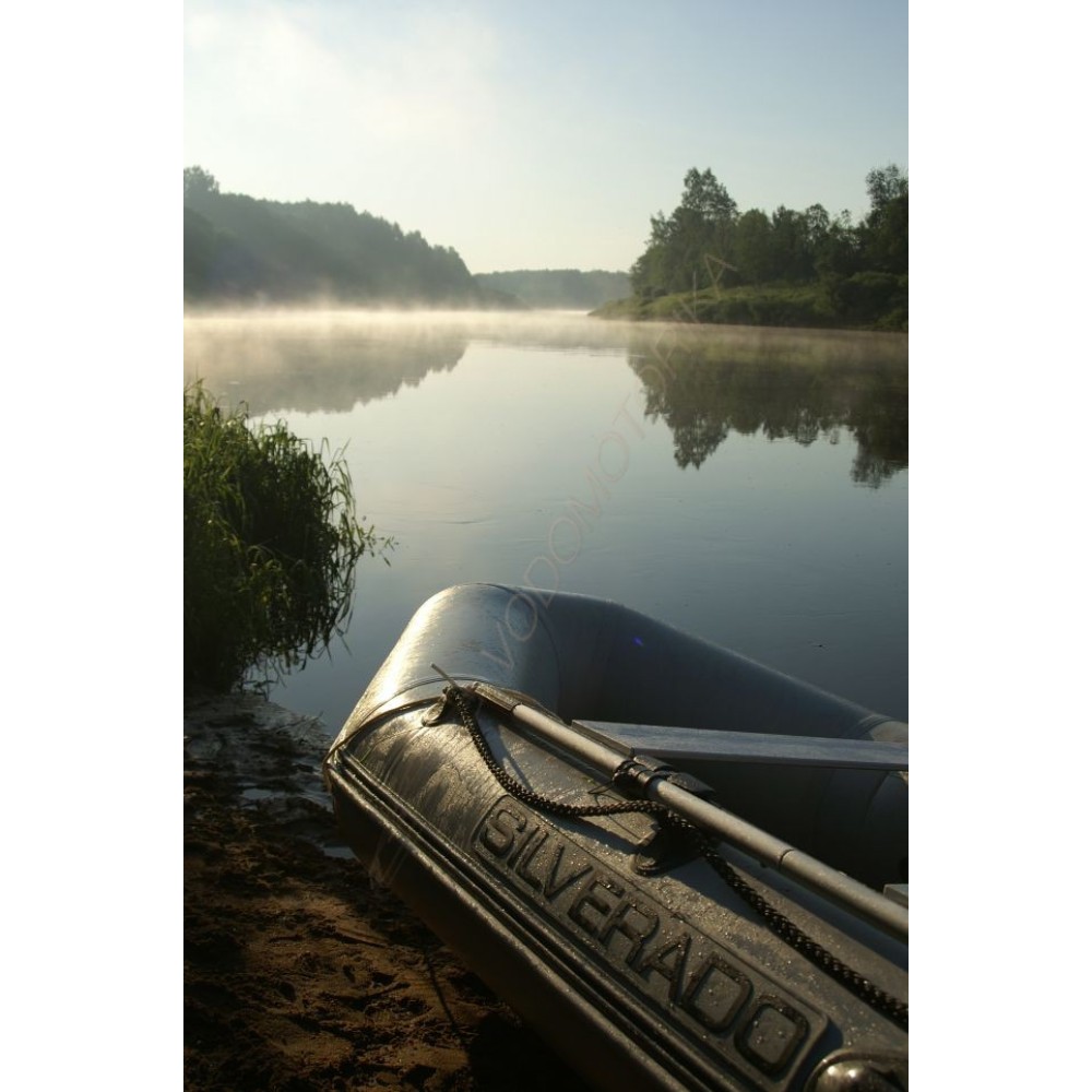 Лодка надувная SILVERADO AIR DECK 31А dark grey