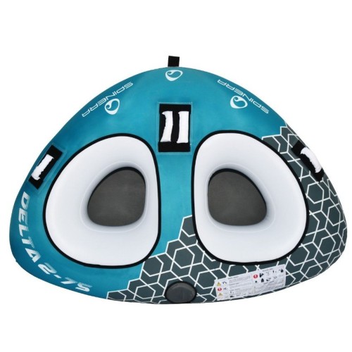 Баллон буксировочный 2-местный Spinera Delta 2 Tube for 2 Persons Teal/Gray S21