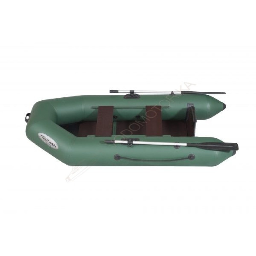 Надувная лодка Лоцман М-260 ЖС фанерный пол