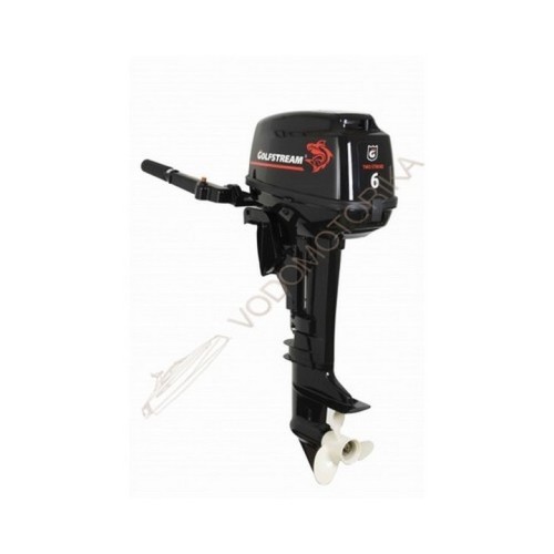 Лодочный мотор Golfstream T6BMS 6 л.с. двухтактный