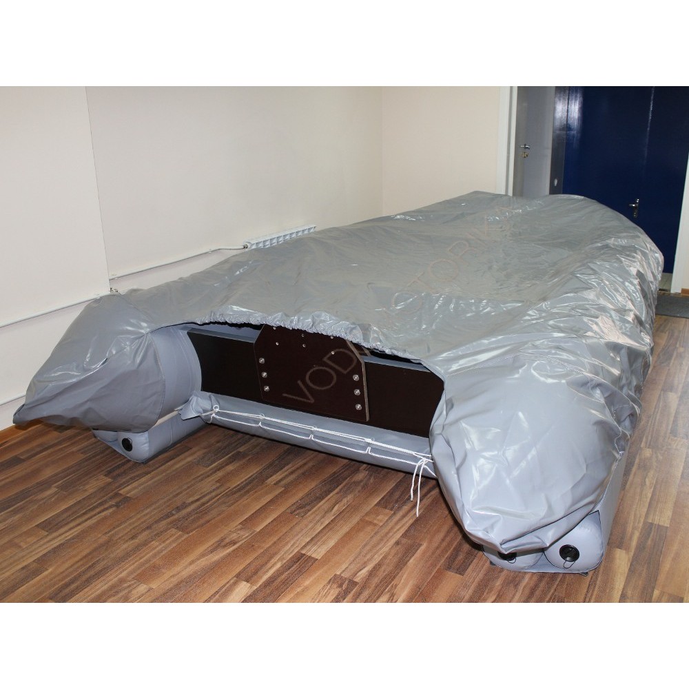 Тент транспортировочный на лодки Ротан 520, 520М (серый)