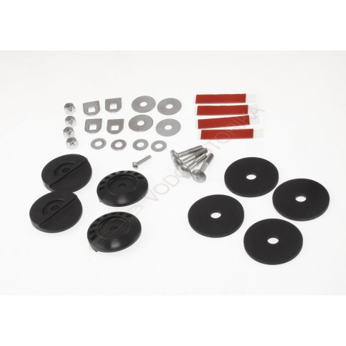 Гидрокрыло для подвесного лодочного мотора до 300 л.с. серое, установка без сверления антикавитационной плиты