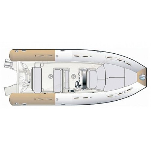 Лодка надувная ZODIAC Club 750 Limited Edition