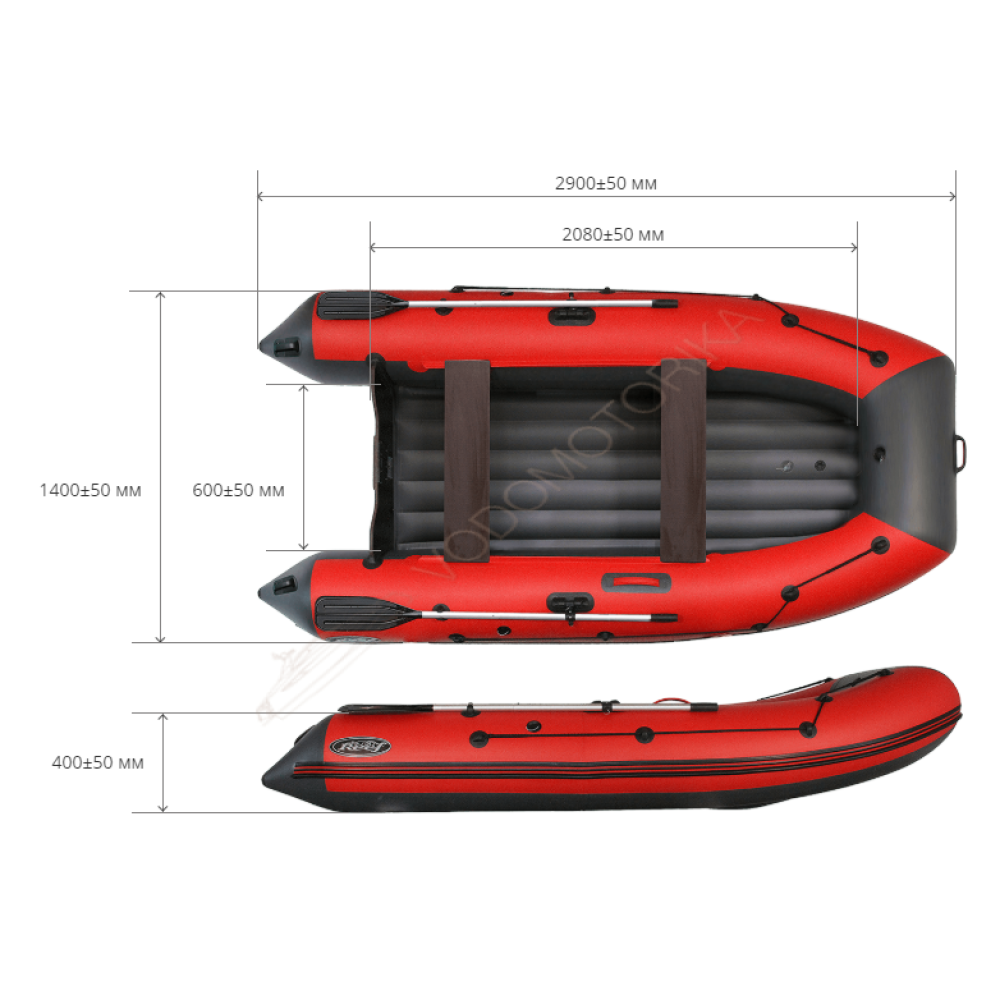 Лодка надувная REEF 290нд