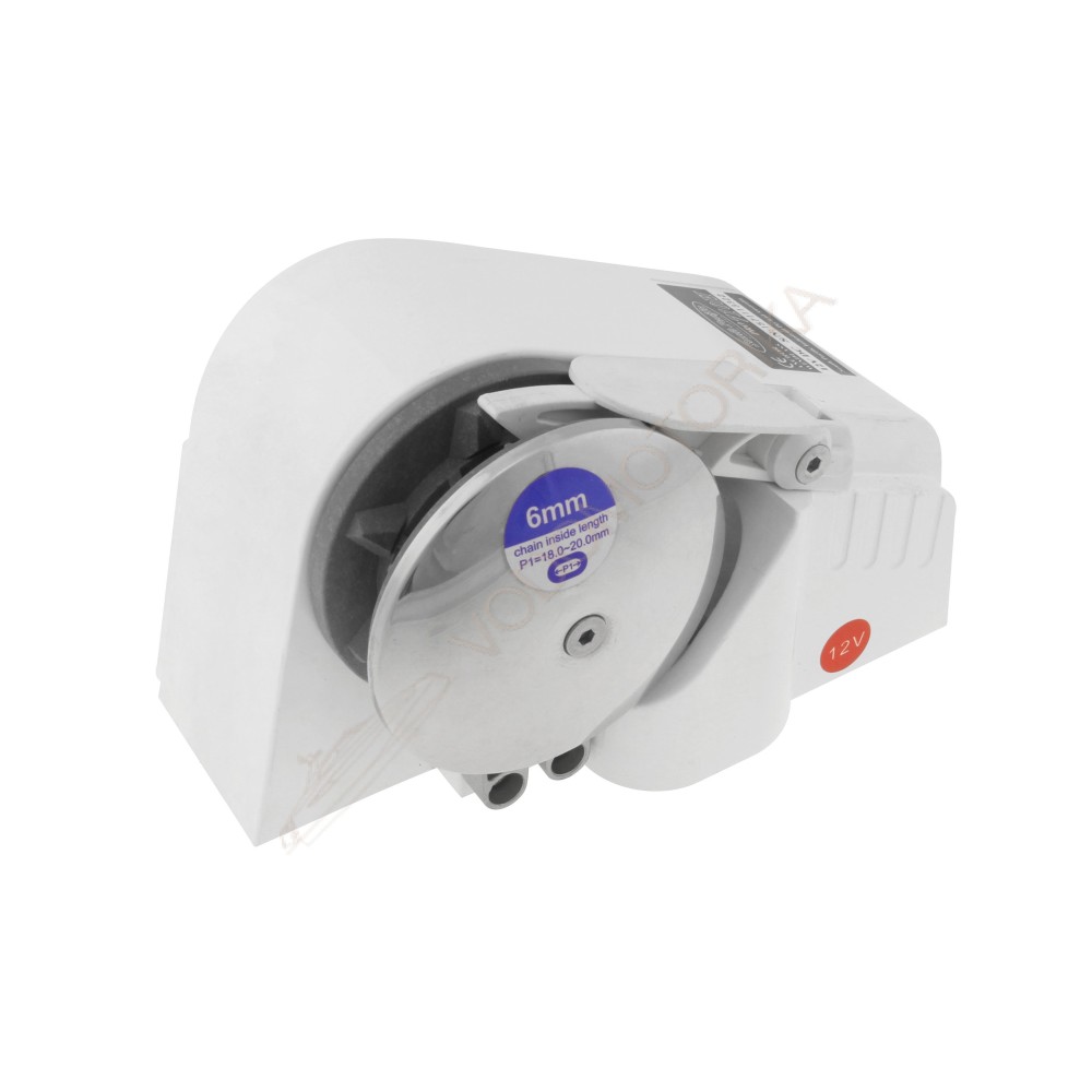 Лебедка 12V 710H для судов от 4.5 до 6 м или якорей до 7 кг