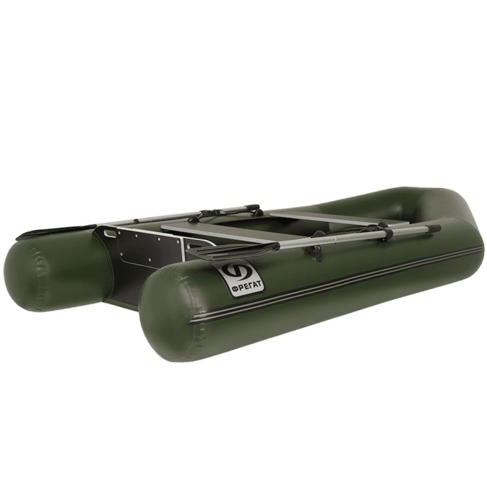 Надувная лодка Фрегат 280 ЕК зеленая