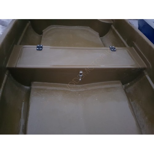 Лодка стеклопластиковая СТЕЛС 315М ( с рундуком )