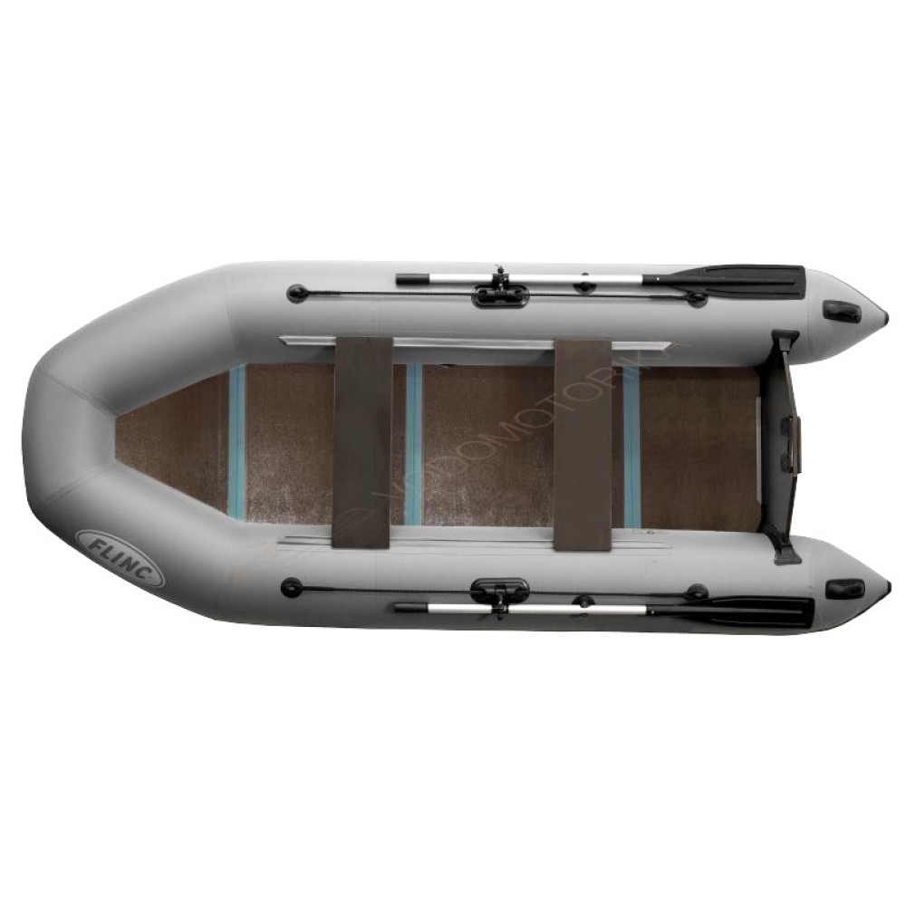 Надувная лодка ПВХ FLINC 320 LUX + ТЕНТ носовой